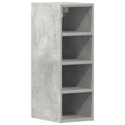 Berkfield Home Hanging Cabinet Concrete Grey 20x29.5x60 cm Engineered Wood - thumbnail 2
