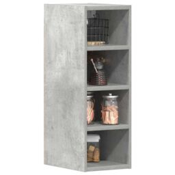Berkfield Home Hanging Cabinet Concrete Grey 20x29.5x60 cm Engineered Wood - thumbnail 1
