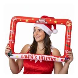 ILFD Group Ltd Red Christmas Photo Frame & Santa Hat - thumbnail 1
