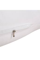 Living and Home 4Pcs Minimalist Versatile Pillow Insert，50 cm x 50 cm in White - Size: 50 cm x 50 cm - thumbnail 5