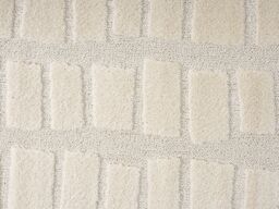 Desire Rugs Isabella Living Room Area Rugs - Embossed Cobble Design in Cream - Size: 80 cm x 150 cm - thumbnail 5