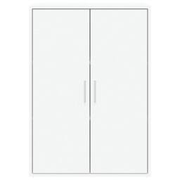 Berkfield Home Sideboard White 60x31x84 cm Engineered Wood - Size: 60 x 31 x 84 cm - thumbnail 5