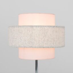 ValueLights Weaver Pink Table Lamp Touch On/Off Dimmable - thumbnail 4
