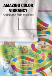 Hasbro Candy Land Board Silky Touch Super Soft Throw Blanket 152 x 127 cm in White - thumbnail 4