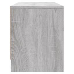 Berkfield Home TV Cabinet Grey Sonoma 102x30x37.5 cm Engineered Wood - thumbnail 7