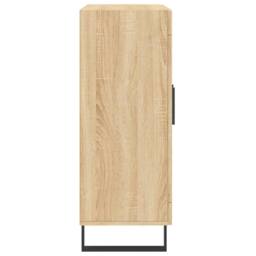 Berkfield Home Sideboard Sonoma Oak 69.5x34x90 cm Engineered Wood in Light Brown - thumbnail 7