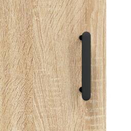 Berkfield Home Sideboard Sonoma Oak 69.5x34x90 cm Engineered Wood in Light Brown - thumbnail 9
