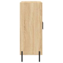 Berkfield Home Sideboard Sonoma Oak 69.5x34x90 cm Engineered Wood in Light Brown - thumbnail 7