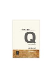 nielsen Quadrum A1 Wooden Picture Frame With Protective Glass Front in White - thumbnail 1