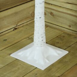 Samuel Alexander 5ft (1.5m) Light up Christmas Birch Tree with 64 Multi-Coloured LEDs - thumbnail 3