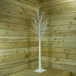 Samuel Alexander 5ft (1.5m) Light up Christmas Birch Tree with 64 Multi-Coloured LEDs - thumbnail 2