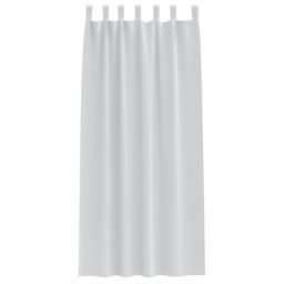 Berkfield Home Curtains with Curtains 2 pcs Pale grey 245 x 140 cm Polyester - thumbnail 3