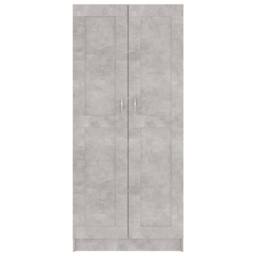 Berkfield Home Book Cabinet Concrete Grey 82.5x30.5x185.5 cm Engineered Wood - thumbnail 6
