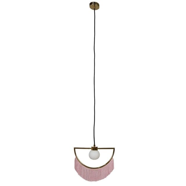 ValueLights Jupiter Polished Brass Ceiling Light Pendant in Metallics - image 1