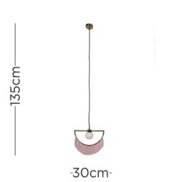 ValueLights Jupiter Polished Brass Ceiling Light Pendant in Metallics - thumbnail 5