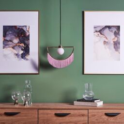 ValueLights Jupiter Polished Brass Ceiling Light Pendant in Metallics - thumbnail 4