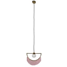ValueLights Jupiter Polished Brass Ceiling Light Pendant in Metallics