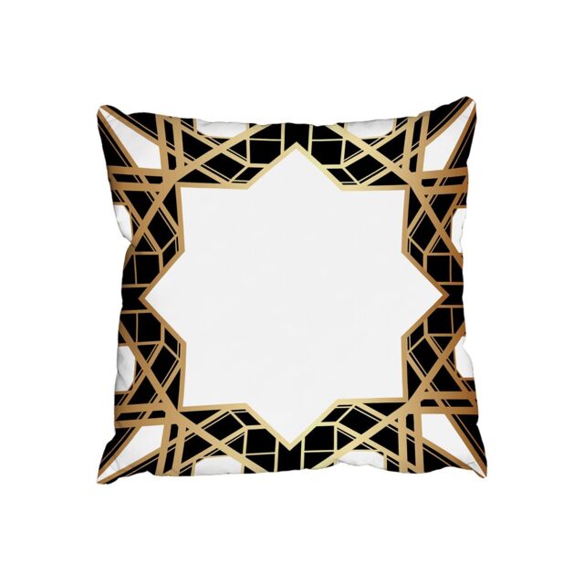 Benjamin Tate Design Cushions - Art Deco Star Border (Cushion)