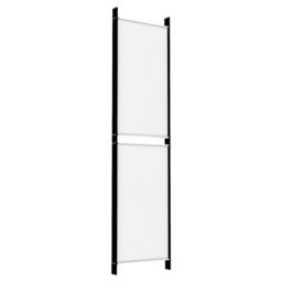 Berkfield Home 5-Panel Room Divider White 250x200 cm Fabric - thumbnail 6