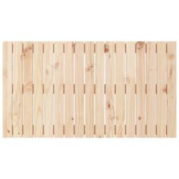 Berkfield Home Wall Headboard 108x3x60 cm Solid Wood Pine in Light Tan - Size: 108 x 3 x 60 cm - thumbnail 4