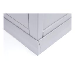 Cabinet Bits Rocca 6 Drawer Chest of Drawers Chrome Knob in Grey - thumbnail 6
