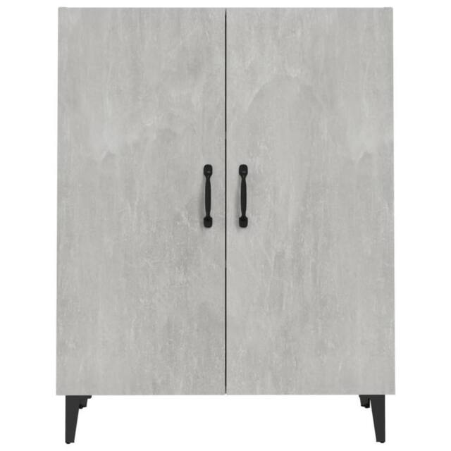 Berkfield Home Sideboard Concrete Grey 70x34x90 cm Engineered Wood - Size: 70 x 34 x 90 cm - image 1