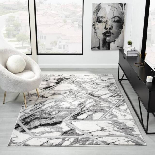 DS Living Carrara Cream-Silver Rug Collection in Cream - Size: 200 cm x 290 cm - image 1