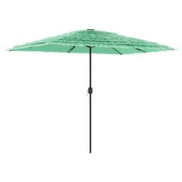 Berkfield Home Garden Parasol with Steel Pole Green 300x200x250 cm - Size: 300 x 200 x 250 cm - thumbnail 1