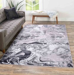 Smart Living Modern Emperor Thick Area Rugs for Bedroom, Living Room, Hallway Runner in Silver - Size: 160 cm x 230 cm - thumbnail 1