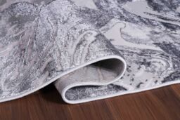 Smart Living Modern Emperor Thick Area Rugs for Bedroom, Living Room, Hallway Runner in Silver - Size: 160 cm x 230 cm - thumbnail 5