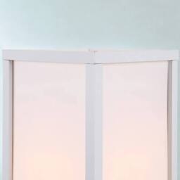FURNOS Modern Dimmable Floor Lamp For Living Room With 3 Shelves White - thumbnail 6