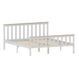 HD Designs Milan Single Double King Wooden Bed Frame High Foot Bedroom Furniture - thumbnail 8