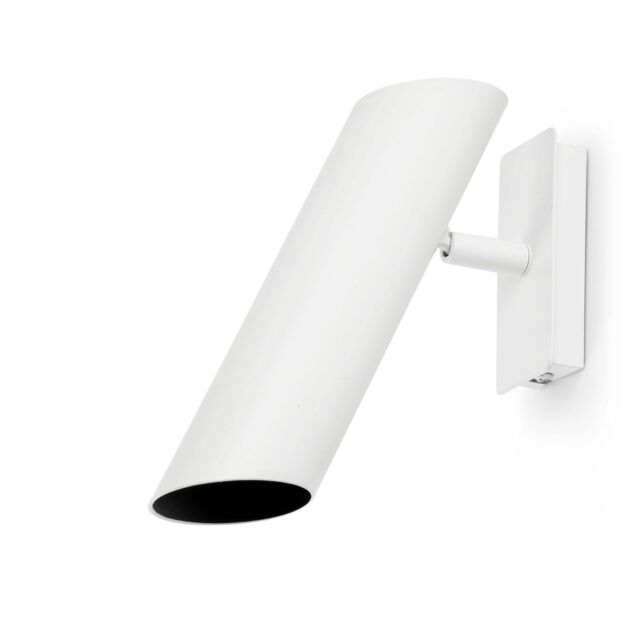 Netlighting Link 1 Light Indoor Adjustable Wall Spotlight White Black GU10 - image 1