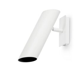 Netlighting Link 1 Light Indoor Adjustable Wall Spotlight White Black GU10
