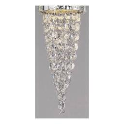 Netlighting Camden Ceiling Pendant 1 Light G9 Polished Chrome Mosaic Glass Crystal in Silver - thumbnail 7