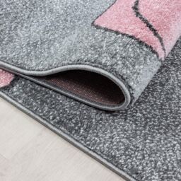 Bravich LTD Baby Bear & Stars Rug - Kids in Pink - Size: 160 cm x 230 cm - thumbnail 6