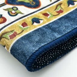Nicoman Velvet Prayer Mat 120cm x 70cm in Green - Size: 70 cm x 120 cm - thumbnail 5