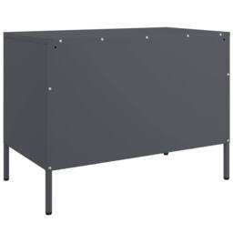 Berkfield Home TV Cabinet Anthracite 68x39x50.5 cm Steel in Dark Grey - thumbnail 8