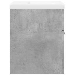 Berkfield Home Durable 2 Piece Bathroom Furniture Set Concrete Grey Engineered Wood - thumbnail 7