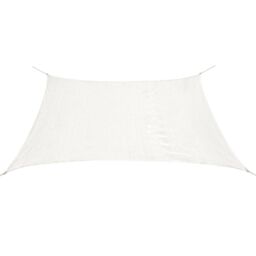 Sunshade Sail HDPE Square 3.6x3.6 m White