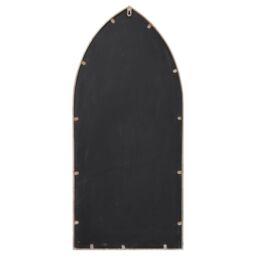 Berkfield Home Mirror Sand 100x45 cm Iron for Indoor Use in Beige - thumbnail 4