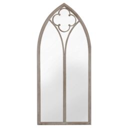 Berkfield Home Mirror Sand 100x45 cm Iron for Indoor Use in Beige - thumbnail 2