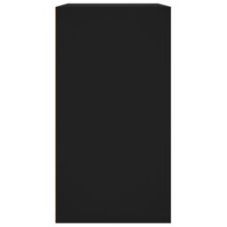 Berkfield Home Cosmetic Cabinet Black 80x40x75 cm Engineered Wood - Size: 80 x 40 x 75 cm - thumbnail 5