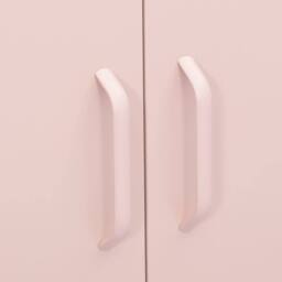 Berkfield Home Storage Cabinet Pink 80x35x101.5 cm Steel - thumbnail 8