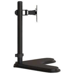 Berkfield Home Monitor Mount Black Steel VESA 75/100 mm - thumbnail 5