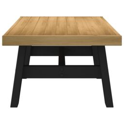 Berkfield Home Coffee Table NOAIN A-Shaped Legs 120x60x40 cm Solid Wood Pine in Brown - Size: 120 x 60 x 40 cm - thumbnail 4