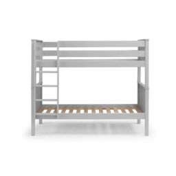 Ashfield Classic Dove Grey Bunk Bed in Pale Grey - Size: Single - thumbnail 3