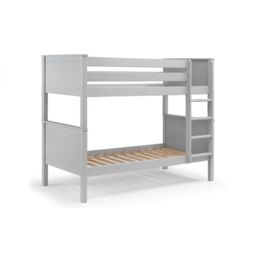 Ashfield Classic Dove Grey Bunk Bed in Pale Grey - Size: Single - thumbnail 4