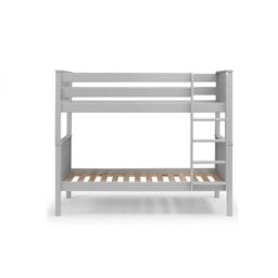 Ashfield Classic Dove Grey Bunk Bed in Pale Grey - Size: Single - thumbnail 2