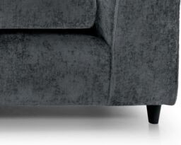 Furniture 786 Celestial 4 Seater Scatter Back Chenille Fabric Sofa in Grey - thumbnail 5